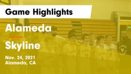 Alameda  vs Skyline  Game Highlights - Nov. 24, 2021