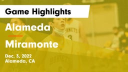 Alameda  vs Miramonte  Game Highlights - Dec. 3, 2022