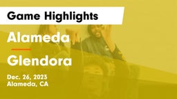 Alameda  vs Glendora  Game Highlights - Dec. 26, 2023