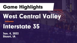 West Central Valley  vs Interstate 35  Game Highlights - Jan. 4, 2022