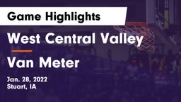 West Central Valley  vs Van Meter  Game Highlights - Jan. 28, 2022