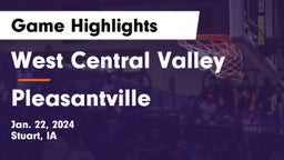 West Central Valley  vs Pleasantville  Game Highlights - Jan. 22, 2024