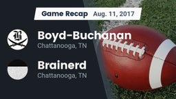 Recap: Boyd-Buchanan  vs. Brainerd  2017