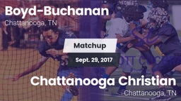 Matchup: Boyd-Buchanan High vs. Chattanooga Christian  2017