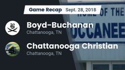Recap: Boyd-Buchanan  vs. Chattanooga Christian  2018
