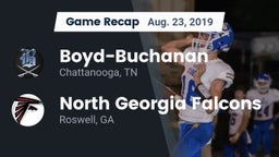 Recap: Boyd-Buchanan  vs. North Georgia Falcons 2019