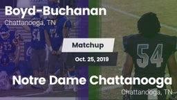 Matchup: Boyd-Buchanan High vs. Notre Dame Chattanooga 2019