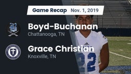 Recap: Boyd-Buchanan  vs. Grace Christian  2019