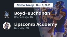 Recap: Boyd-Buchanan  vs. Lipscomb Academy 2019