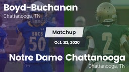 Matchup: Boyd-Buchanan High vs. Notre Dame Chattanooga 2020