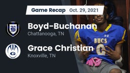 Recap: Boyd-Buchanan  vs. Grace Christian  2021