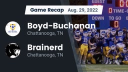 Recap: Boyd-Buchanan  vs. Brainerd  2022
