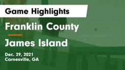 Franklin County  vs James Island  Game Highlights - Dec. 29, 2021
