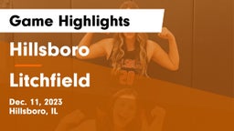 Hillsboro  vs Litchfield  Game Highlights - Dec. 11, 2023