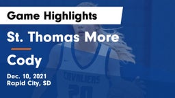St. Thomas More  vs Cody  Game Highlights - Dec. 10, 2021