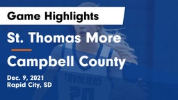 St. Thomas More  vs Campbell County  Game Highlights - Dec. 9, 2021