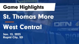 St. Thomas More  vs West Central  Game Highlights - Jan. 13, 2023