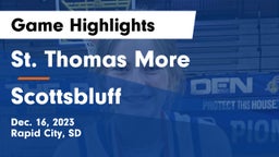 St. Thomas More  vs Scottsbluff  Game Highlights - Dec. 16, 2023