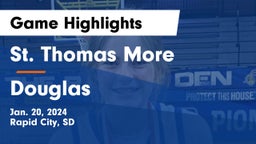St. Thomas More  vs Douglas  Game Highlights - Jan. 20, 2024