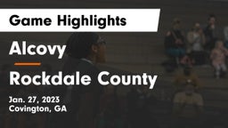 Alcovy  vs Rockdale County  Game Highlights - Jan. 27, 2023