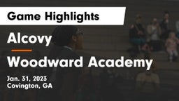 Alcovy  vs Woodward Academy Game Highlights - Jan. 31, 2023