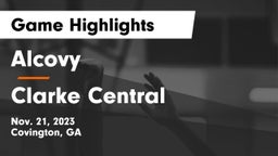 Alcovy  vs Clarke Central  Game Highlights - Nov. 21, 2023