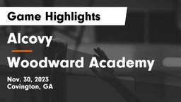 Alcovy  vs Woodward Academy Game Highlights - Nov. 30, 2023