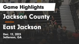 Jackson County  vs East Jackson  Game Highlights - Dec. 12, 2023