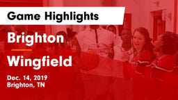 Brighton  vs Wingfield Game Highlights - Dec. 14, 2019