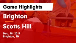 Brighton  vs Scotts Hill  Game Highlights - Dec. 28, 2019