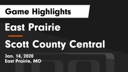 East Prairie  vs Scott County Central Game Highlights - Jan. 14, 2020