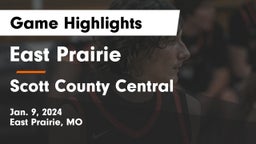 East Prairie  vs Scott County Central  Game Highlights - Jan. 9, 2024