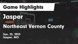 Jasper  vs Northeast Vernon County Game Highlights - Jan. 23, 2023