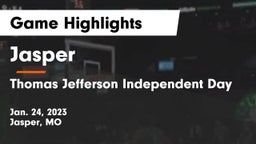 Jasper  vs Thomas Jefferson Independent Day   Game Highlights - Jan. 24, 2023