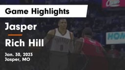 Jasper  vs Rich Hill  Game Highlights - Jan. 30, 2023