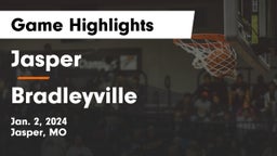 Jasper  vs Bradleyville Game Highlights - Jan. 2, 2024