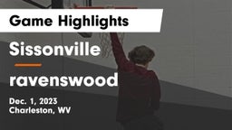 Sissonville  vs ravenswood Game Highlights - Dec. 1, 2023