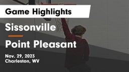 Sissonville  vs Point Pleasant Game Highlights - Nov. 29, 2023
