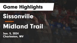 Sissonville  vs Midland Trail Game Highlights - Jan. 5, 2024