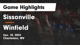 Sissonville  vs Winfield  Game Highlights - Jan. 10, 2024
