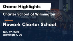 Charter School of Wilmington vs Newark Charter School Game Highlights - Jan. 19, 2023