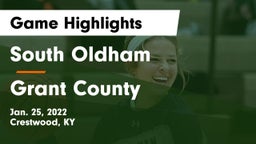 South Oldham  vs Grant County  Game Highlights - Jan. 25, 2022