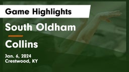 South Oldham  vs Collins  Game Highlights - Jan. 6, 2024