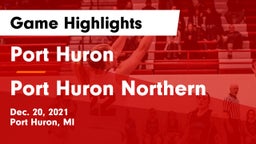 Port Huron  vs Port Huron Northern  Game Highlights - Dec. 20, 2021