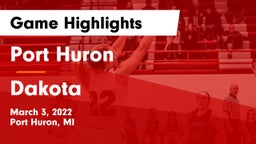 Port Huron  vs Dakota  Game Highlights - March 3, 2022