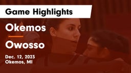 Okemos  vs Owosso  Game Highlights - Dec. 12, 2023