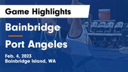 Bainbridge  vs Port Angeles  Game Highlights - Feb. 4, 2023