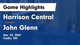 Harrison Central  vs John Glenn  Game Highlights - Jan. 22, 2022