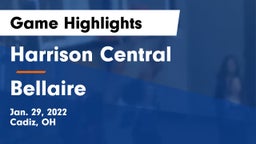 Harrison Central  vs Bellaire  Game Highlights - Jan. 29, 2022
