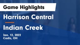 Harrison Central  vs Indian Creek  Game Highlights - Jan. 12, 2022